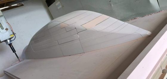 Macchinari CNC per stampi Master in FRP personalizzato