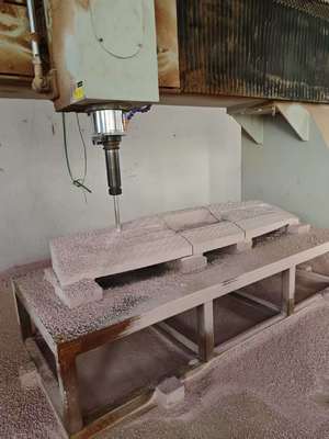 Modello di muffa in FRP/CNC per muffe in legno sintetico