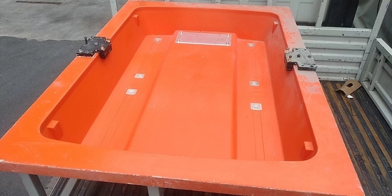 Stampo in FRP (plastica rinforzata con fibra di vetro) bianco o di altro colore opzionale con design personalizzabile e superficie verniciata con gel coat