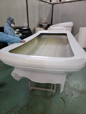 Rivestire con vernice o smalto la superficie in fibra di vetro in qualsiasi colore opzionale per soluzioni economiche