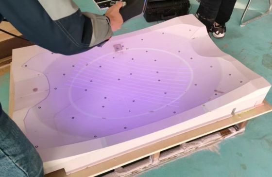 Modello di muffa per legno di balsa CNC per GFRP