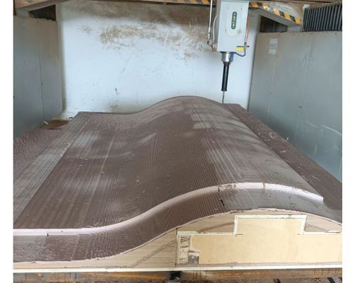 Macchinari CNC per stampi Master in FRP personalizzato