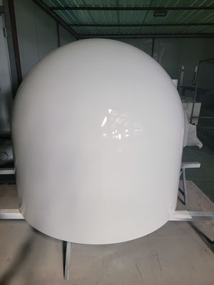 Radome in FRP con alloggiamento in fibra di vetro e resistenza ai raggi UV/radome personalizzato con GFRP