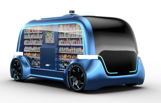 corpo in fibra di vetro per veicoli autonomi/ alloggiamento esterno in fibra di vetro per auto a guida autonoma