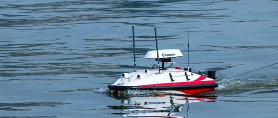 Nave di superficie senza equipaggio/barca senza conducente con involucro esterno in fibra di vetro/corpo impermeabile in fibra di vetro