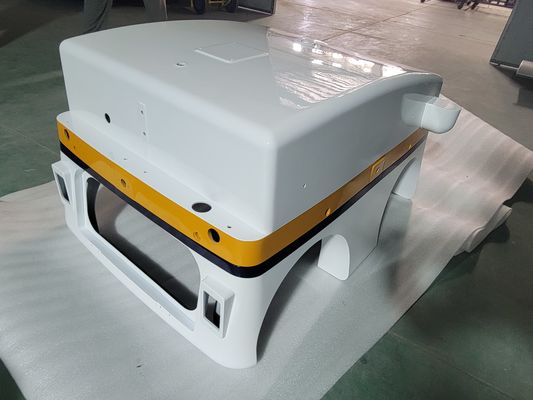 Copertura del tetto auto in fibra di vetro bianca per veicoli agricoli con esigenze di manutenzione ridotte