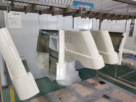 Pannello carrozzeria camion in fibra di vetro colorato su misura per progetto pannelli camion