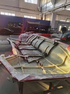 Alta resistenza pannello di carrozzeria del camion in fibra di vetro leggero facile installazione ideale per manutenzione e sostituzione della flotta