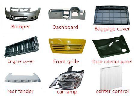 SMC Battery Pack Alloggiamento superiore per veicoli elettrici SMC Automotive Bumper ad alta resistenza