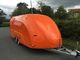 Superficie dipinta su misura rimorchio dei bagagli del motociclo della plastica di rinforzo vetroresina